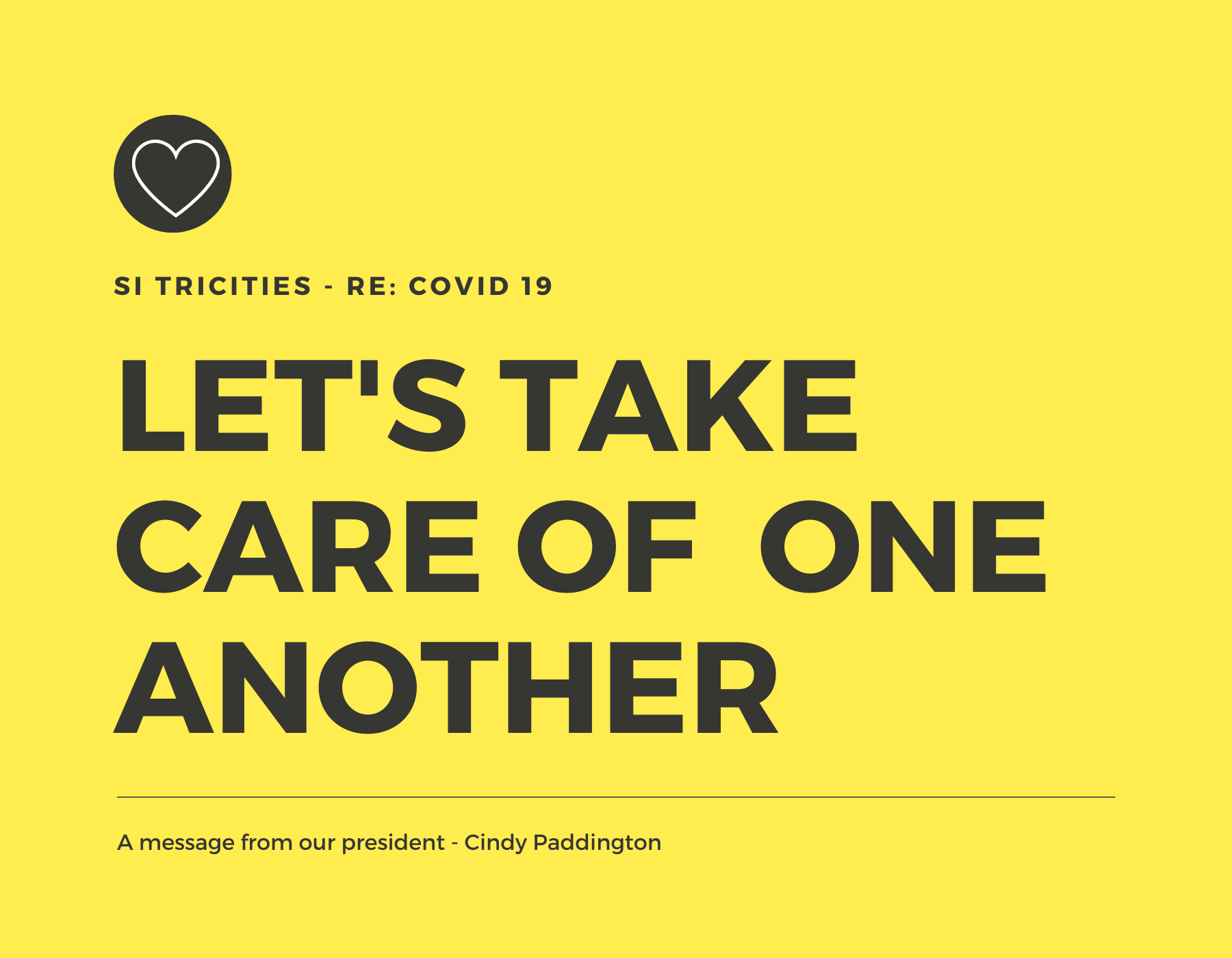 COVID 19 Announcement